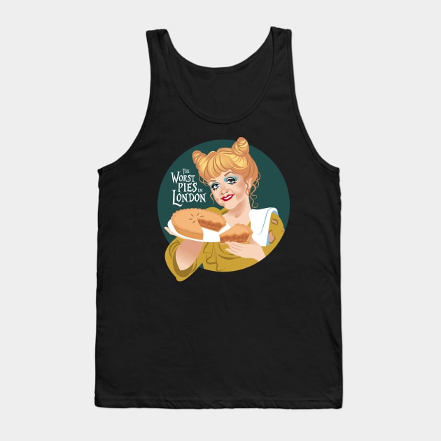 The Worst Pies in London Tank Top by AlejandroMogolloArt